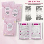 Balon Model Pembe Renkli Yasin Kitabı - Görsel 2
