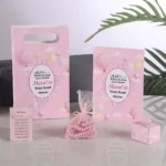 Balon Model Pembe Renkli Yasin Kitabı, Lokum Kutusu, Magnet, Karton Çanta ve Tesbih - Mevlüt Hediyelikleri