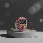 Süslü Pembe Taşlı Zikirmatik - Görsel 2